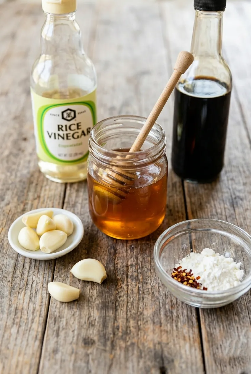 Ingredients for the Perfect Honey Garlic Sausage Sheet Pan
For the Honey Garlic Sauce