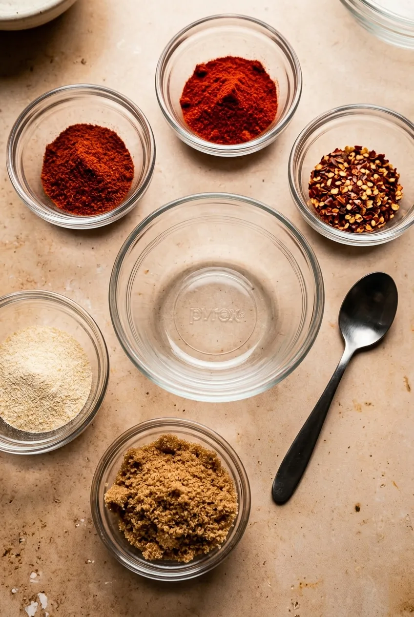 Ingredients for the Nashville-Style Hot Chicken Wings Recipe