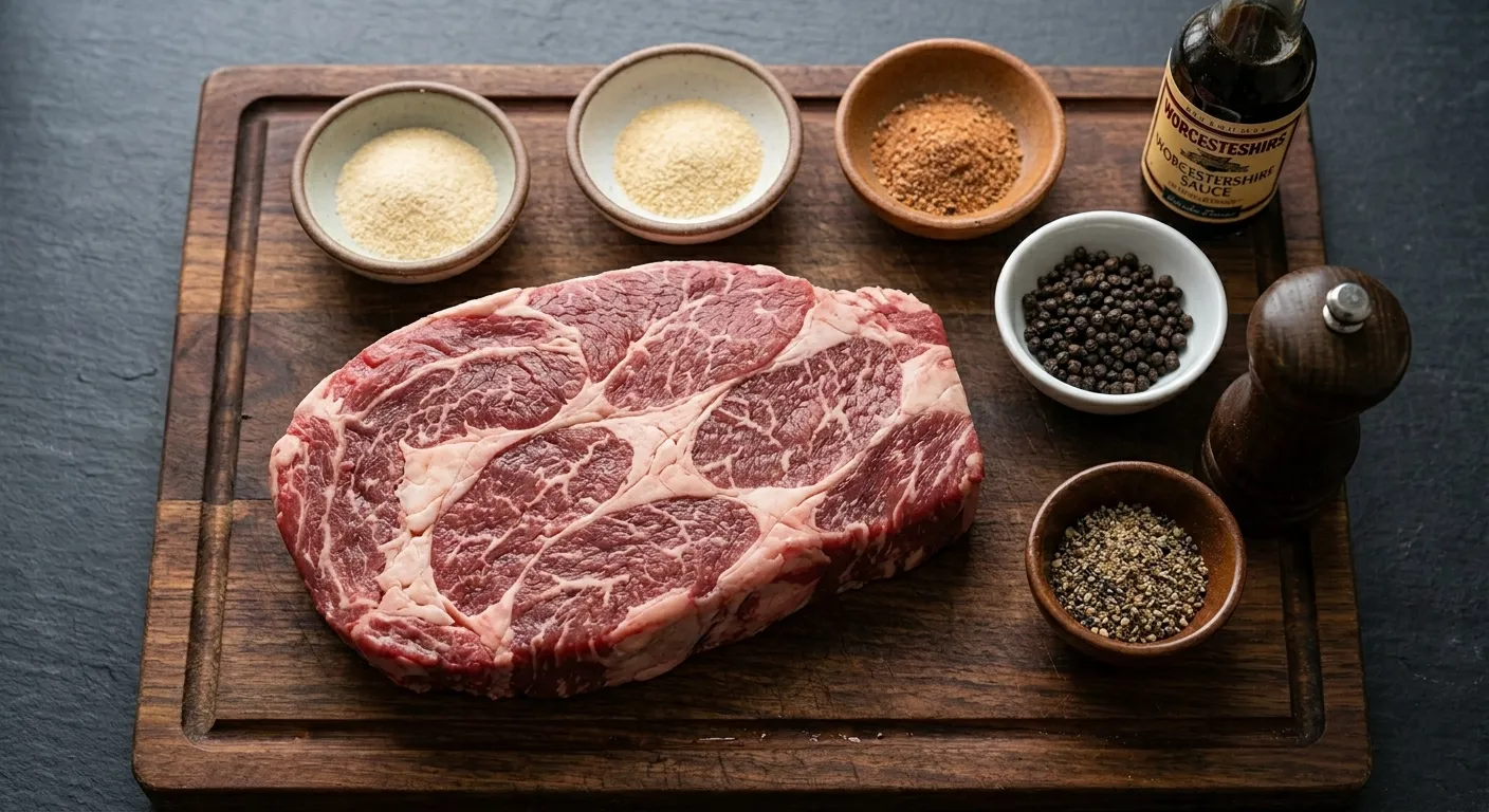 Ingredients for the beef for Slow Cooker Beef Stew Recipe