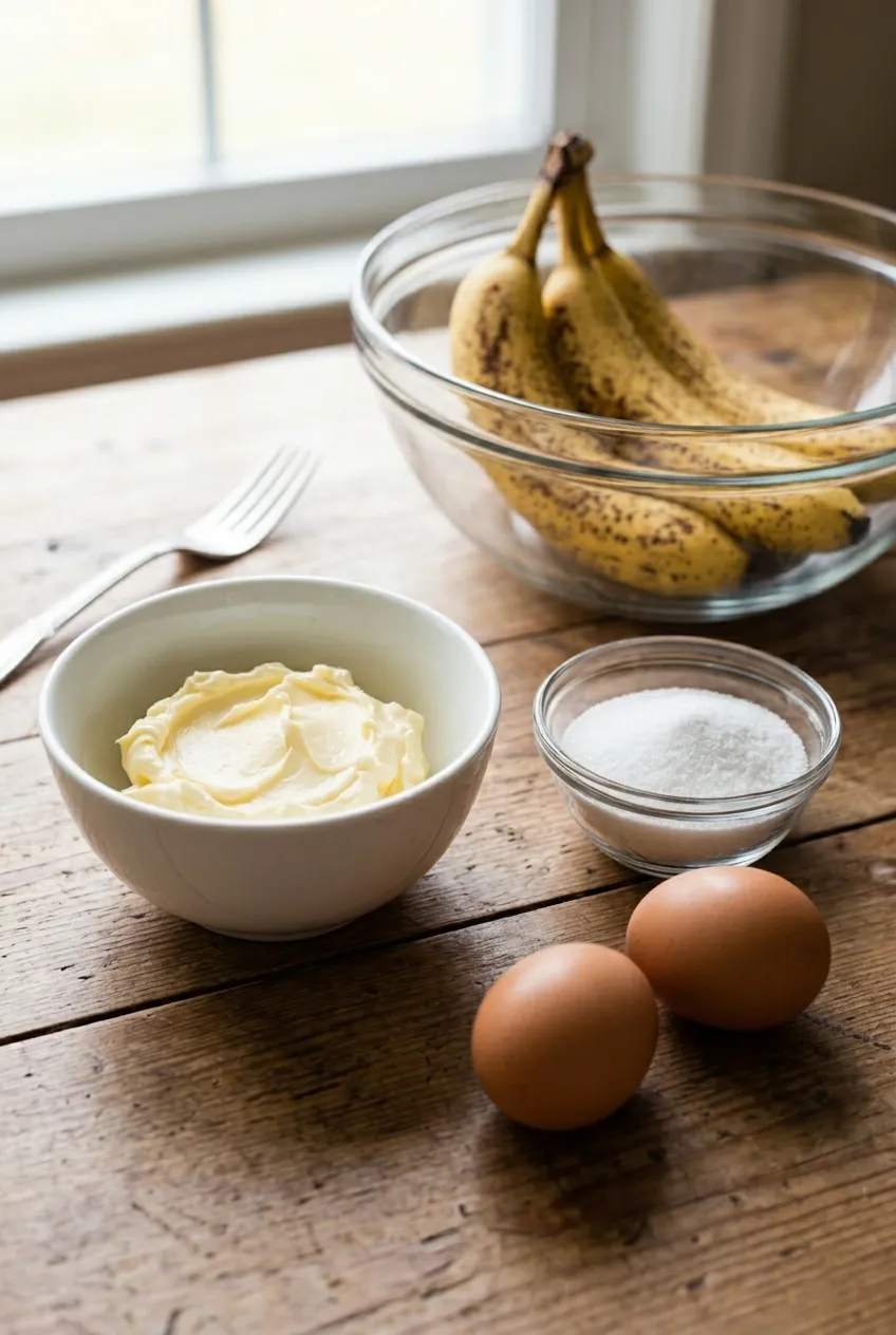 Ingredients You'll Need for This Banana Bread Recipe