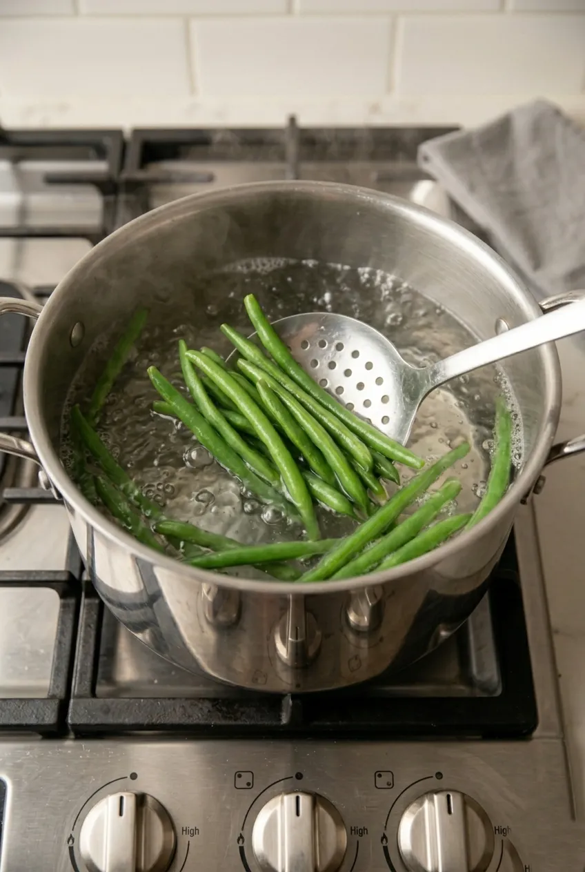 Step 3: Blanch the Green Beans (Optional but Recommended)