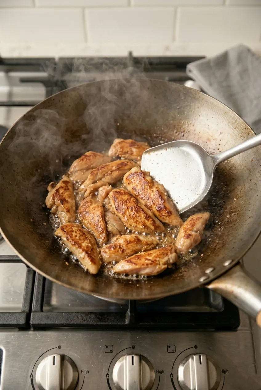 Step 4: Sear the Chicken