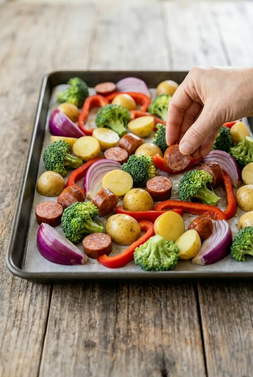 Step 3: Arrange on the Sheet Pan