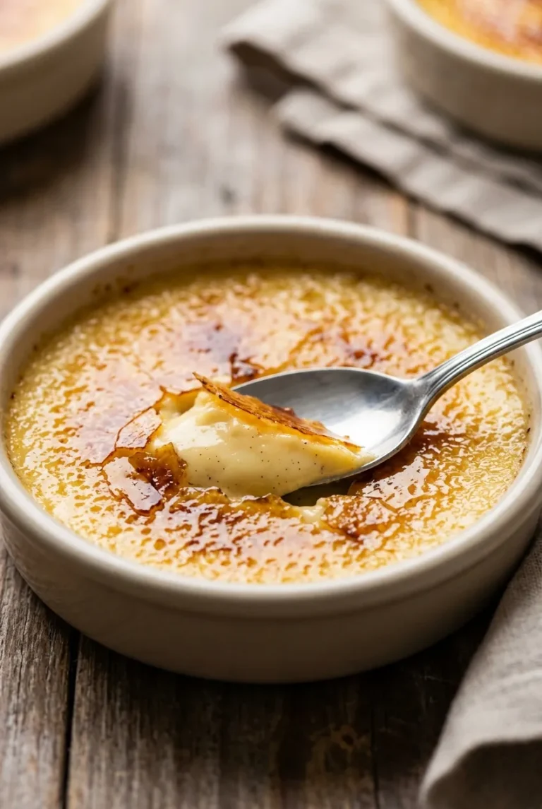 Classic Crème Brûlée Recipe (Rich, Creamy & Perfectly Caramelized)