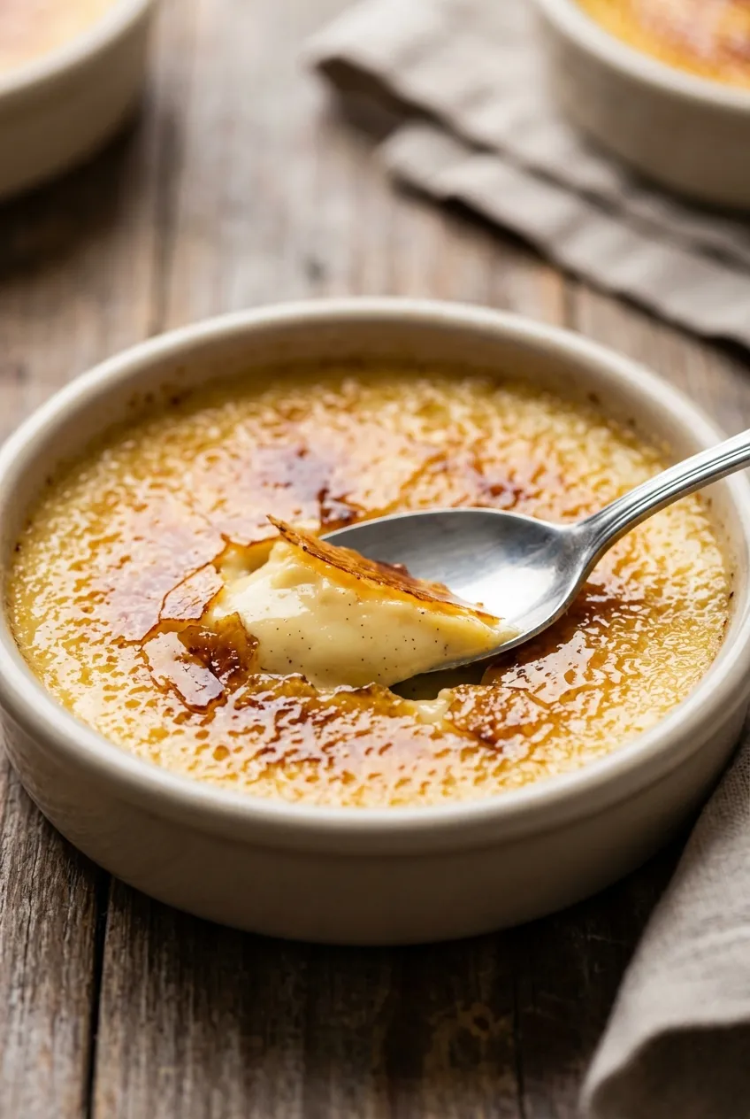 Classic Crème Brûlée Recipe (Rich, Creamy & Perfectly Caramelized)