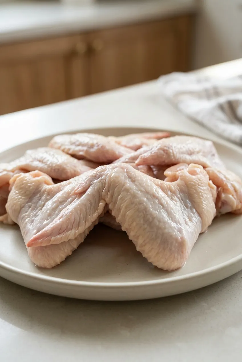 Marination step 1 for the Nashville-Style Hot Chicken Wings Recipe
