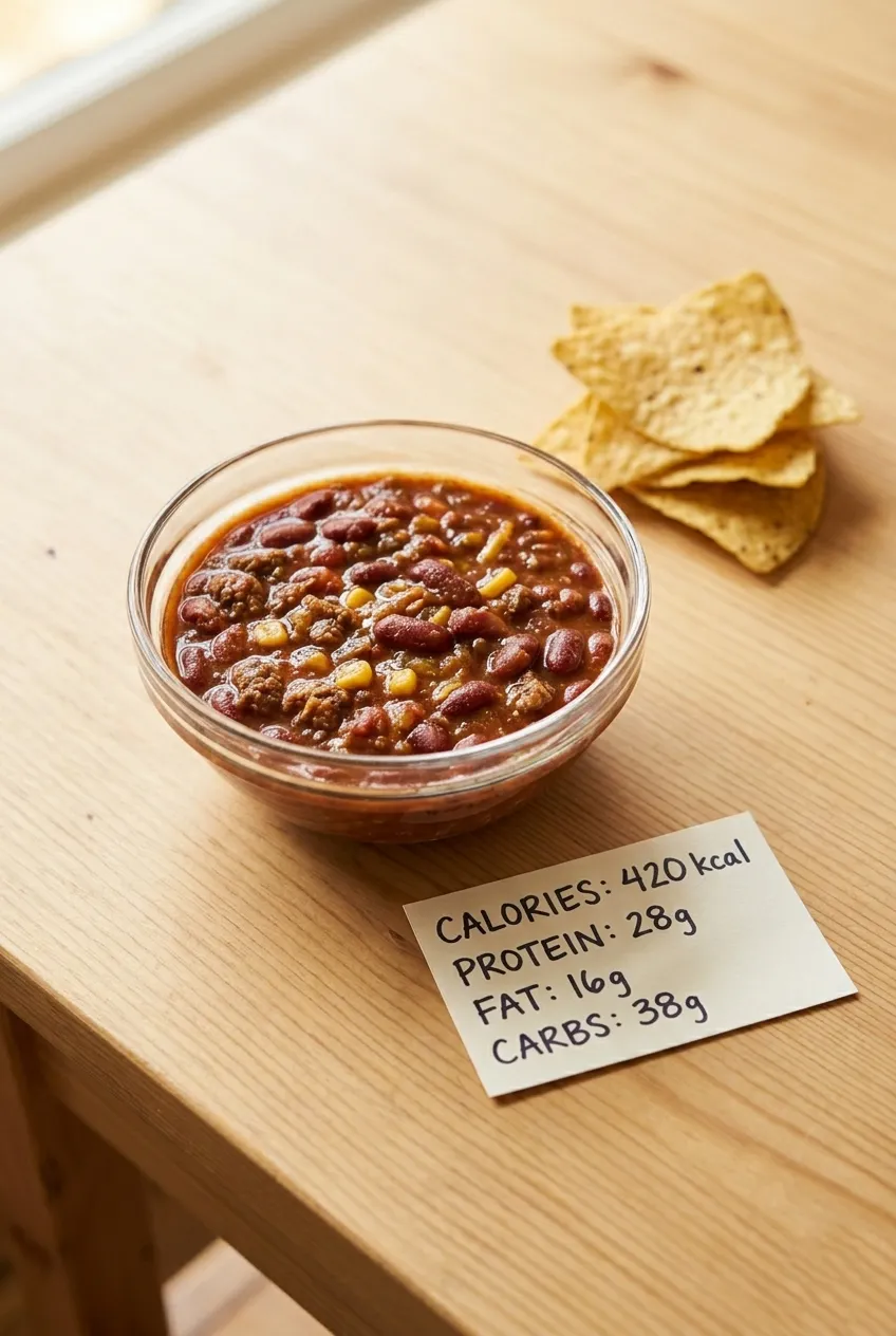 Nutrition Info of Easy Taco Soup Recipe