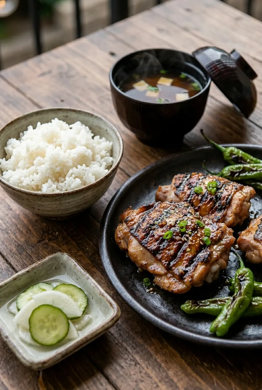 Serving Suggestions for Japanese BBQ Chicken Thighs