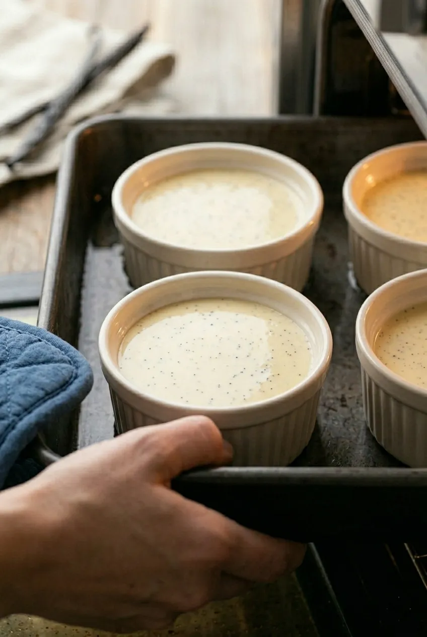 STEP 7 OF Classic Crème Brûlée Recipe (Rich, Creamy & Perfectly Caramelized)