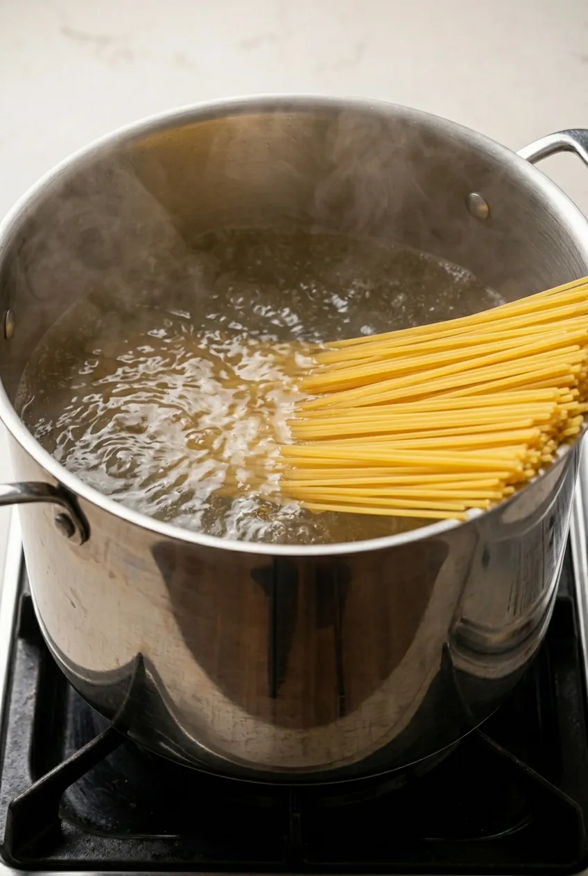 Step 1: Cook the Spaghetti
