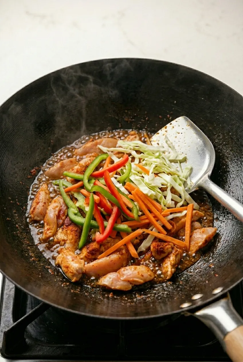 Step 4: Add the Vegetables