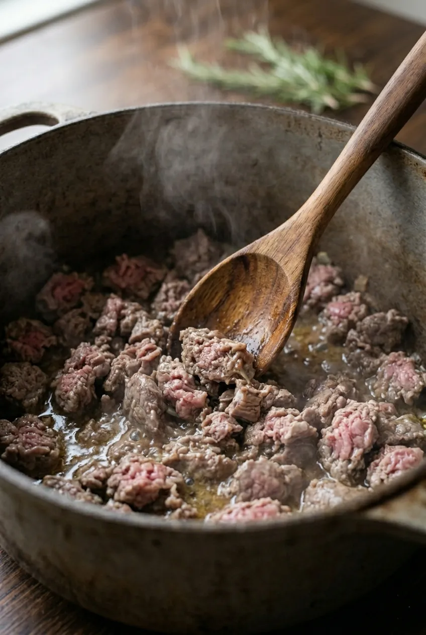 Step 2: Add the Meat