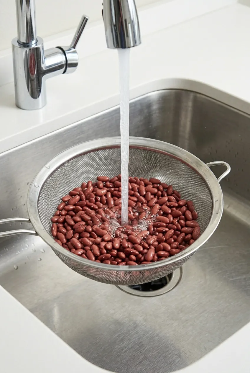 Step 2: Rinse the Beans