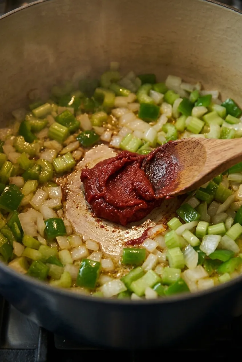 Step 4: Add Tomato Paste