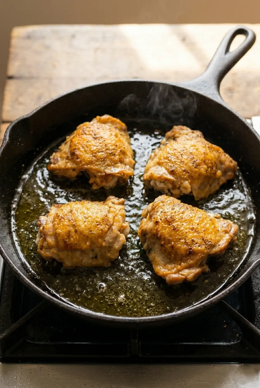 Step 2: Cook the Chicken Until Golden