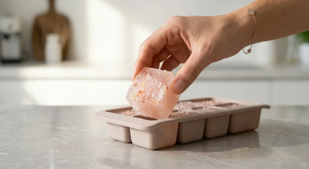 The Pink Salt Ice Trick Recipe: A Cooling Variation