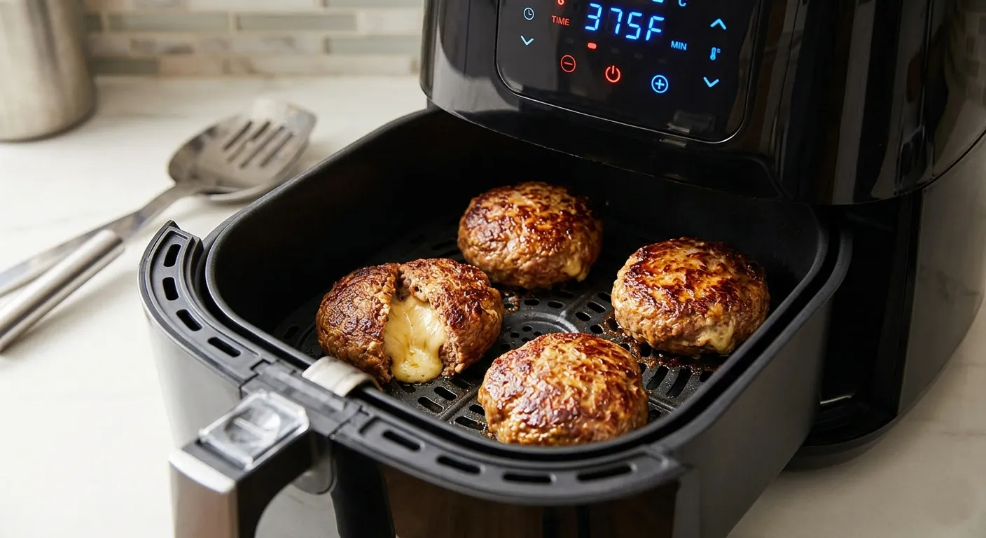 What Makes These Air Fryer Stuffed Burgers Special