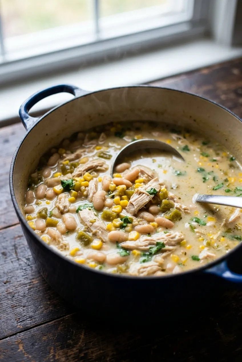 White Chicken Chili Recipe (Easy One-Pot & Dairy-Free)