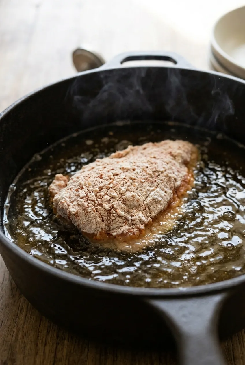 Frying the Chicken