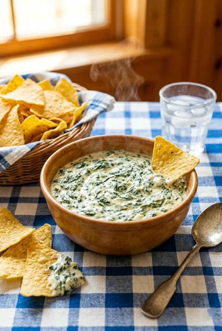 Creamy Spinach Dip Recipe (Easy, Cheesy & Always a Crowd Favorite)