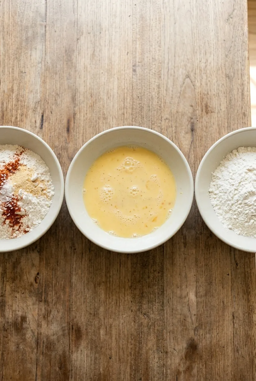 Setting Up Your Breading Station