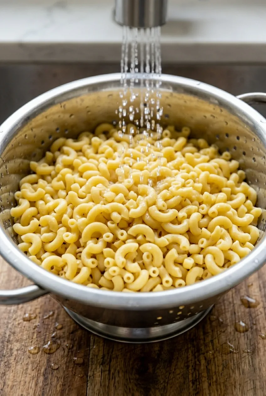 Step 1: Cook and Cool the Macaroni