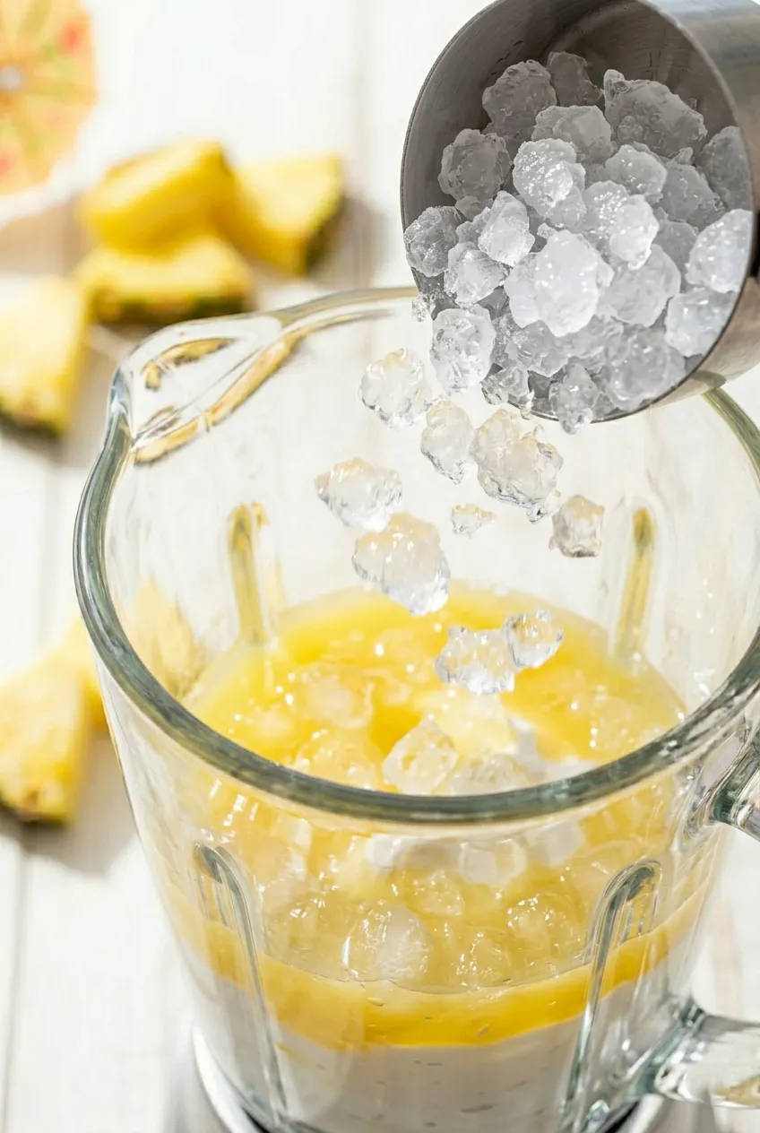 Step 3: Add Crushed Ice