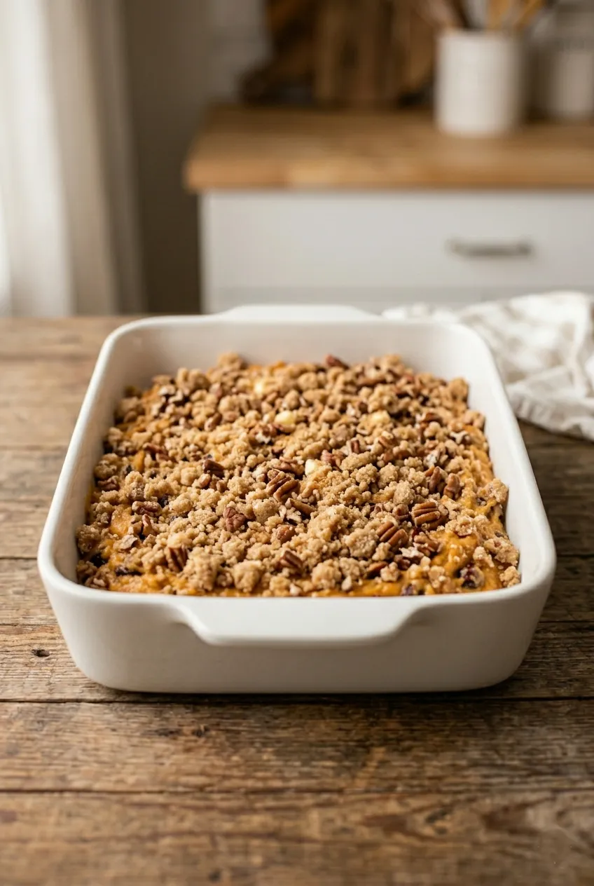 Step 8: Add Topping and Bake
