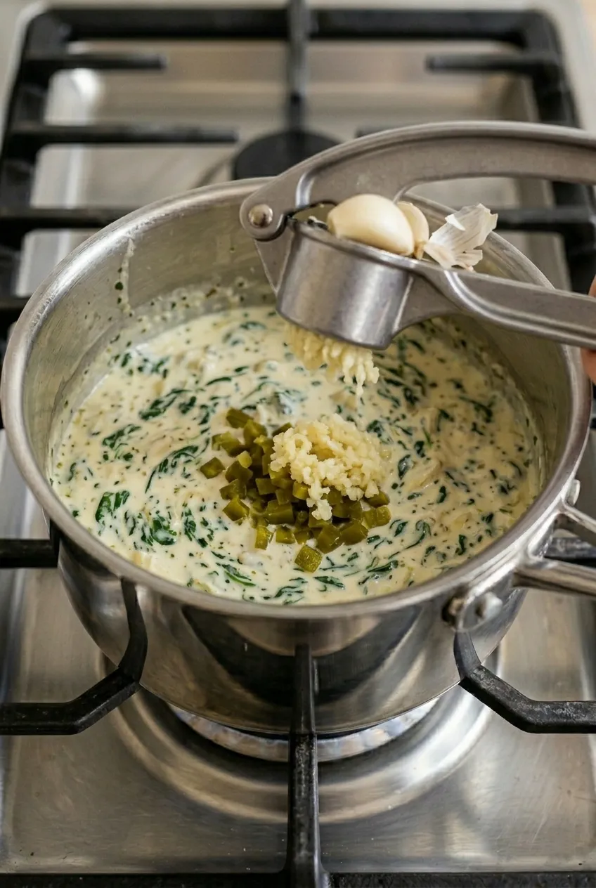 Step 5: Add Garlic