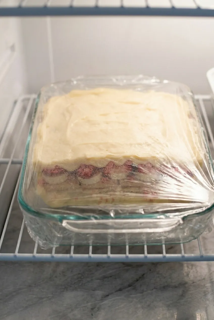 Step 8: Chill the Pudding