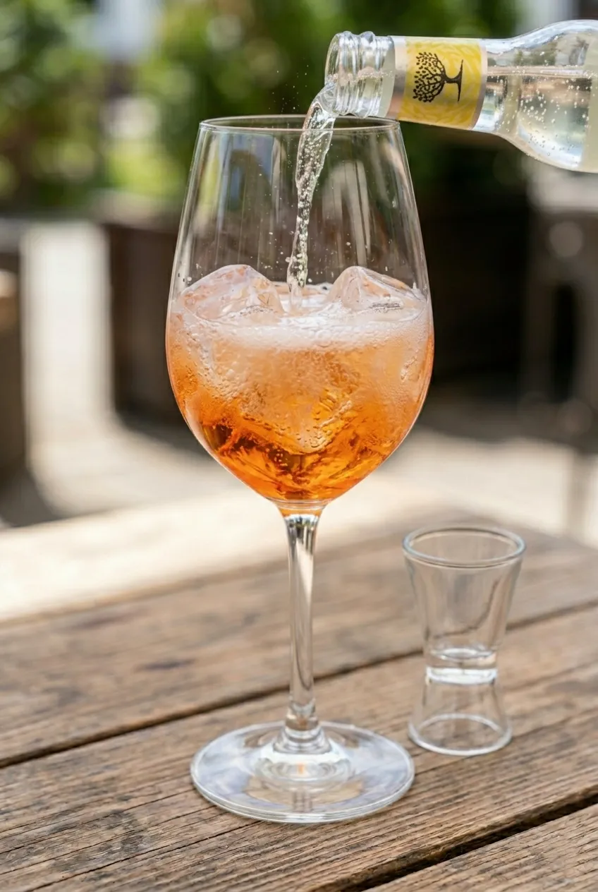 Step 4: Pour the Tonic