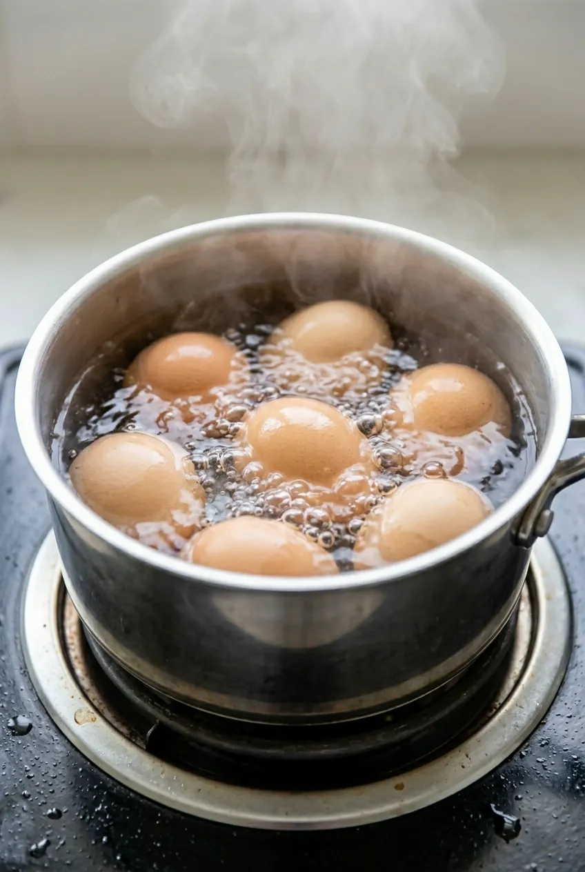 Step 1: Boil the Eggs (The Right Way)