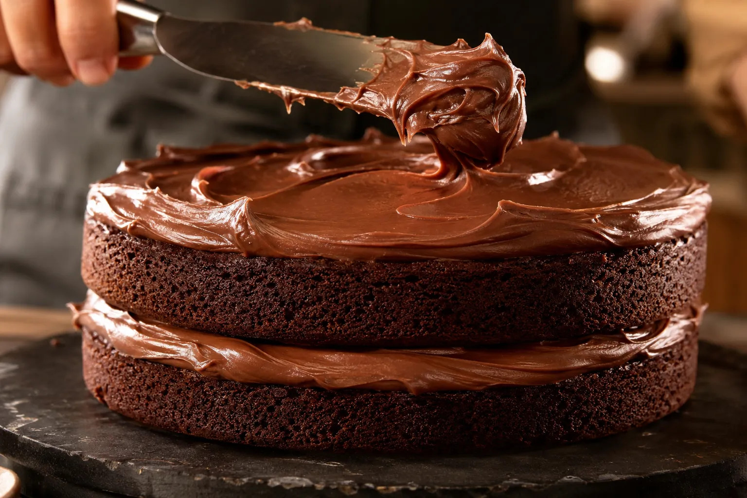 Variations of the Decadent Double Layer Chocolate Fudge Cake
