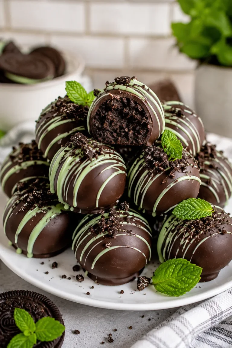Irresistible Mint Oreo Truffles: The Easy No-Bake Dessert Everyone Will Love