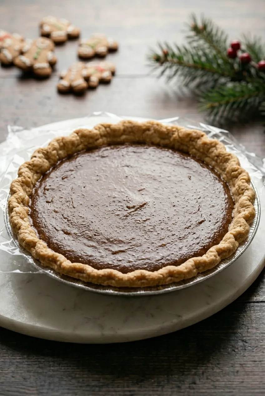 Serve the Gingerbread Cream Pie