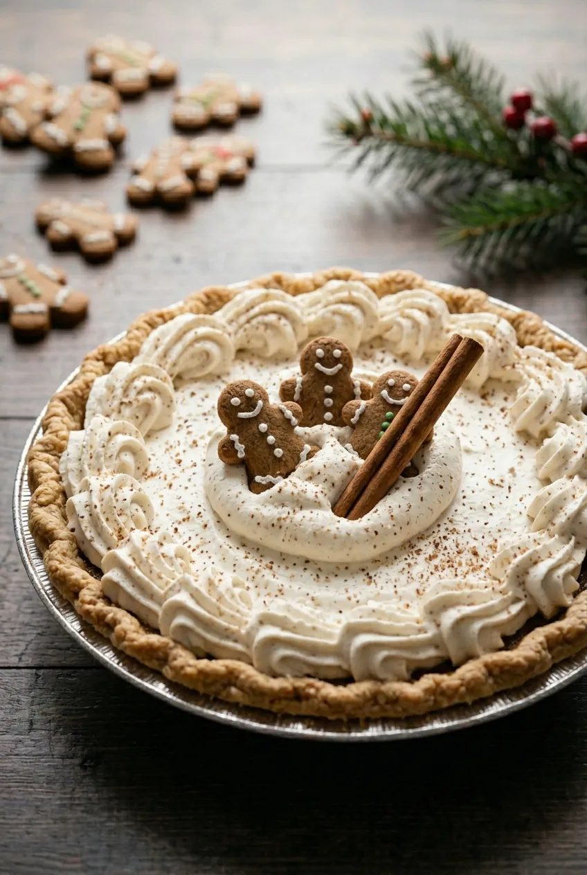 Final Thoughts for this Easy Gingerbread Cream Pie