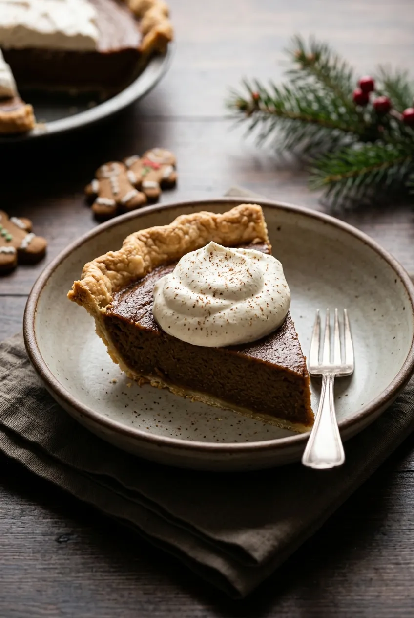 This Easy Gingerbread Cream Pie Is the Cozy Holiday Dessert Everyone Will Be Talking About