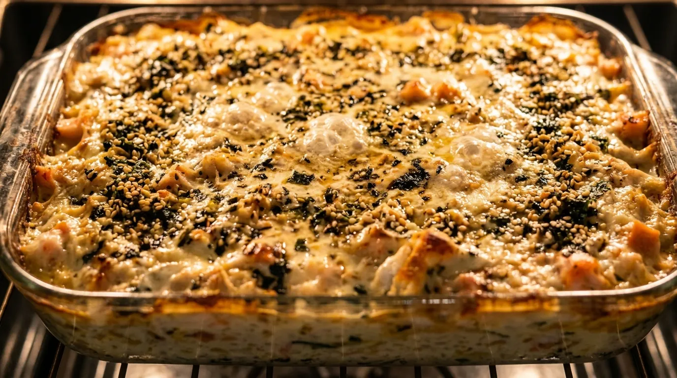 Step 5: Bake Until Bubbly