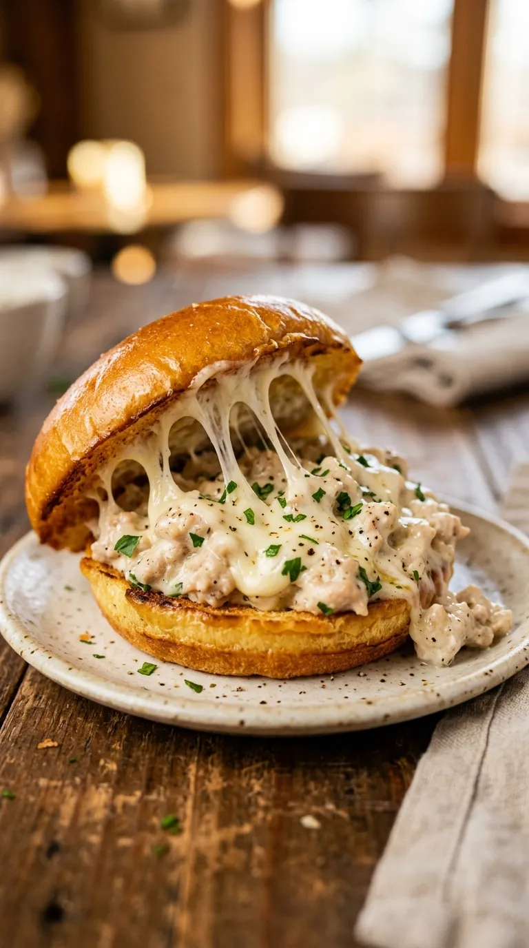 The Ultimate Chicken Alfredo Sloppy Joes: Creamy, Cheesy Comfort Food You'll Crave on Repeat